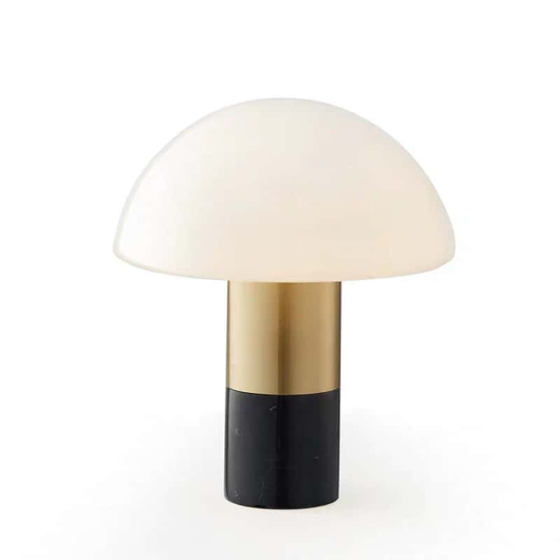 EPTL8565 Modern Mushroom Table Lamp with Marble Base | Nordic Decorative LED Bedside Lamp for Home Hotel Office