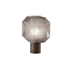 EPTL8432 Geometric Frosted Glass Table Lamp | Modern Decorative Bedside Light for Living Room Hotel Bedroom