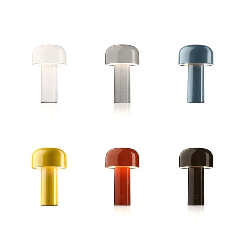 EPTL9101 Modern Portable Mushroom Table Lamp | Rechargeable LED Desk Light with Multi-Color Options