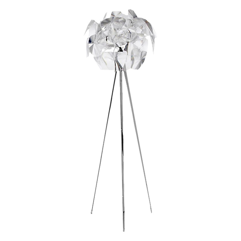 EPFL8278 Light luxury tripod Floor lamp Acrylic lampshade with romantic shape for Bedroom and Living Room