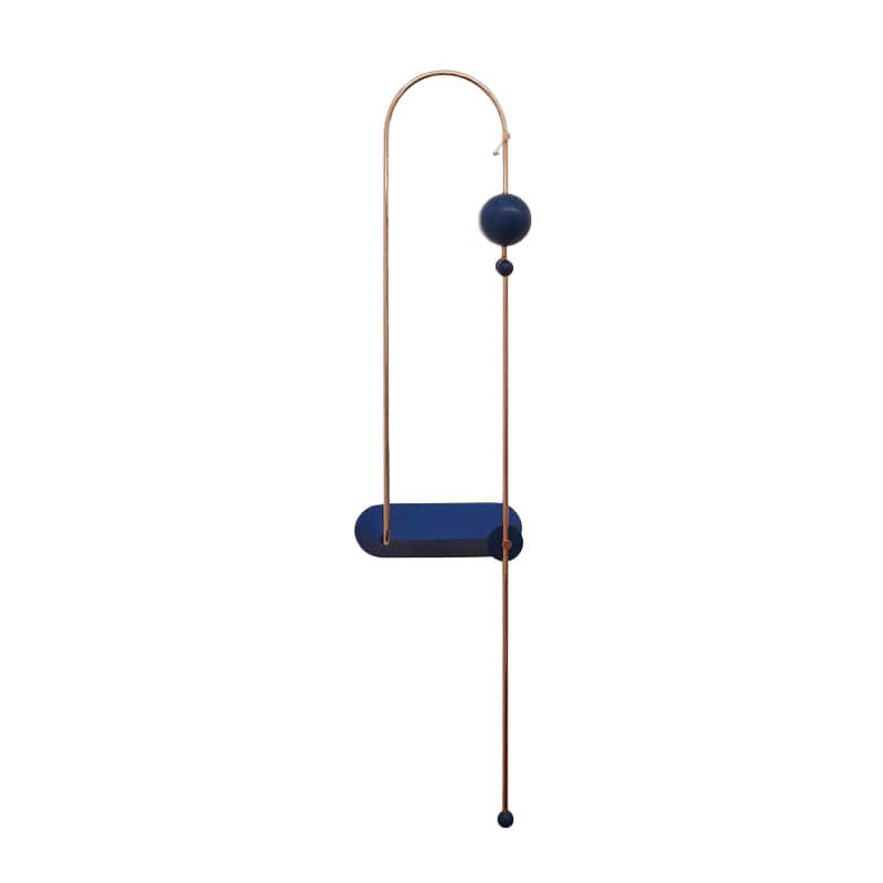 EPWL0327Modern Artistic Iron Wall Sconce in Blue