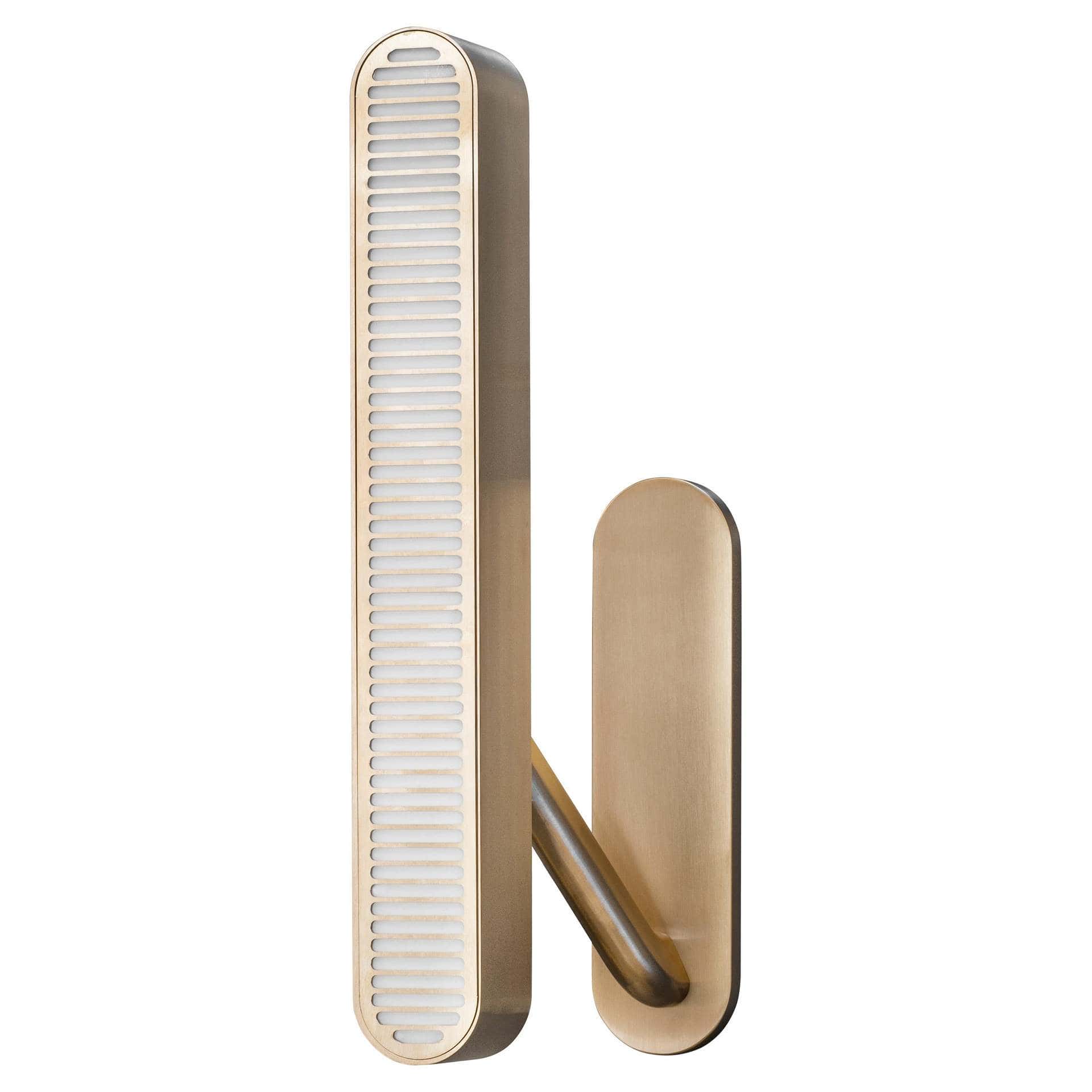 EPWL0328Modern Vertical Brass LED Wall Lamp