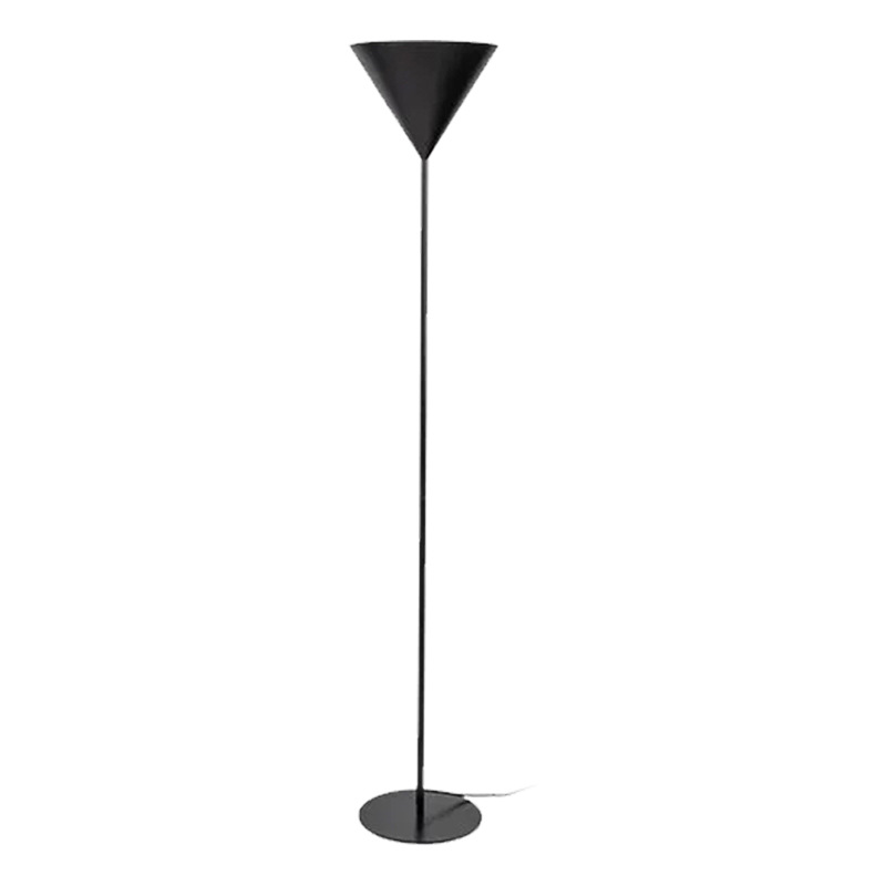 EPFL0380Minimalist Cone Floor Lamp Modern Torchiere with Slim Base