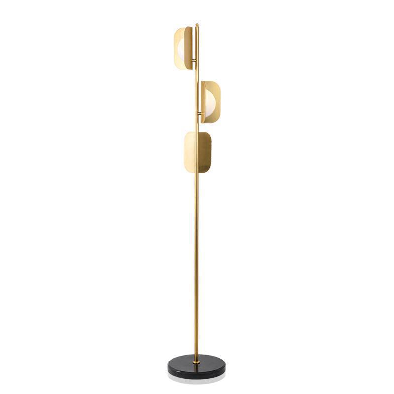 EPFL0446Modern Vertical Gold Floor Lamp