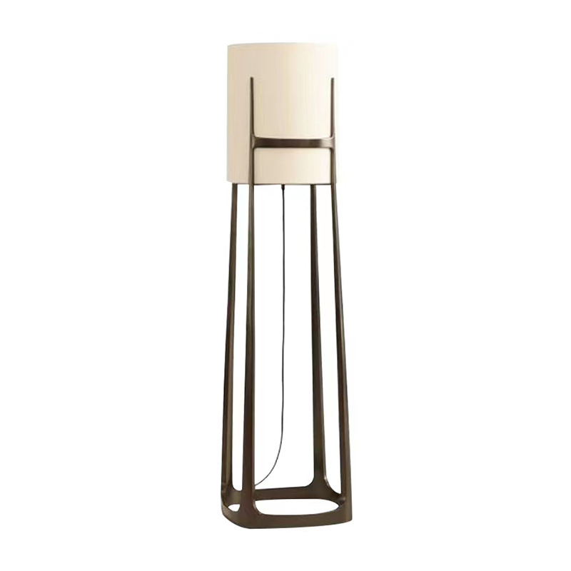 EPFL0452Modern Fabric Shade Floor Lamp