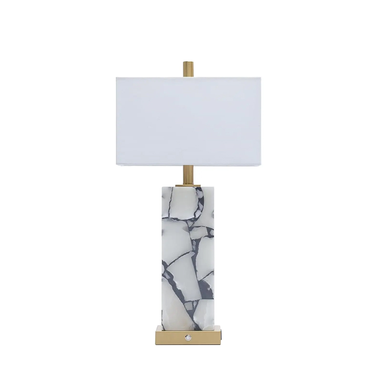 EPTL0479Modern Marble Effect Table Lamp