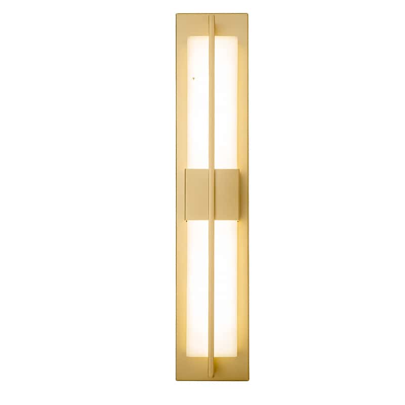 EPWL0577Luxury Brass and Faux Alabaster Wall Lamp