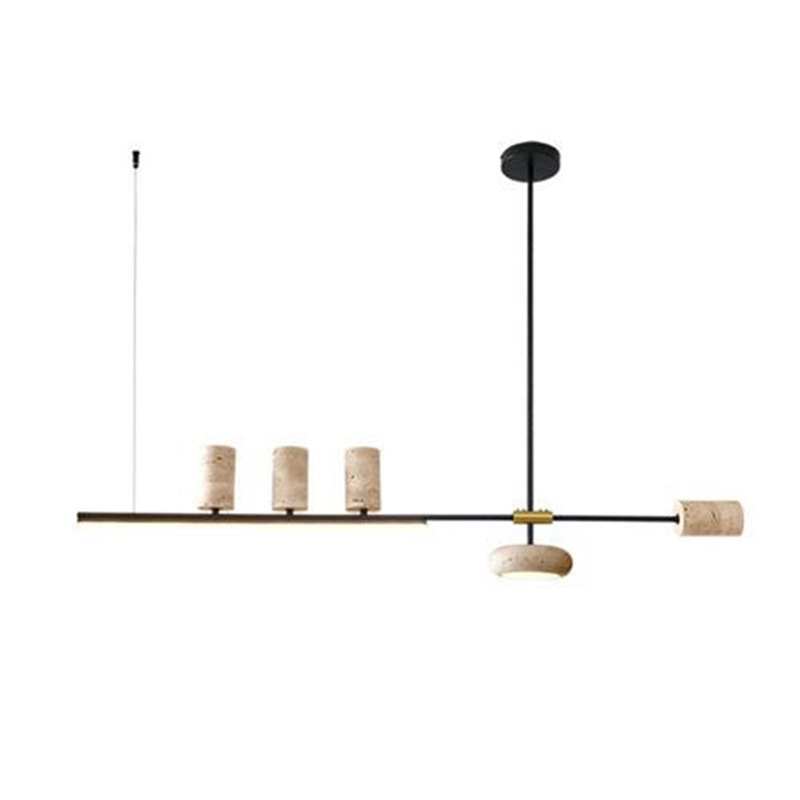 EPPL0613Modern Minimalist Travertine Pendant Light