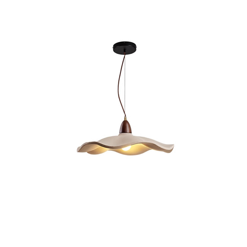 EPPL0630Modern Stone Ball Pendant Light Nordic Wooden Globe Hanging Lamp Decorative Interior Lighting