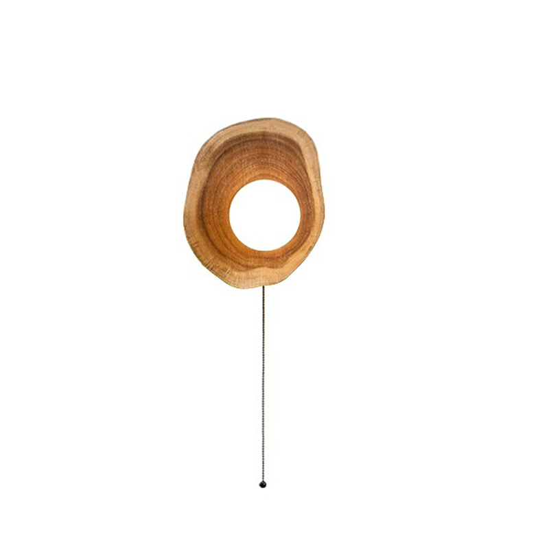 EPWL0648Modern Wooden Wall Lamp Round Decorative