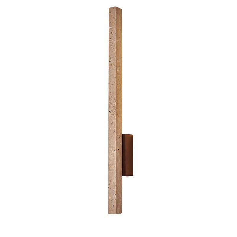 EPWL0666Modern Travertine Wall Light Linear Stone Wall Sconce Indoor Decorative Lighting