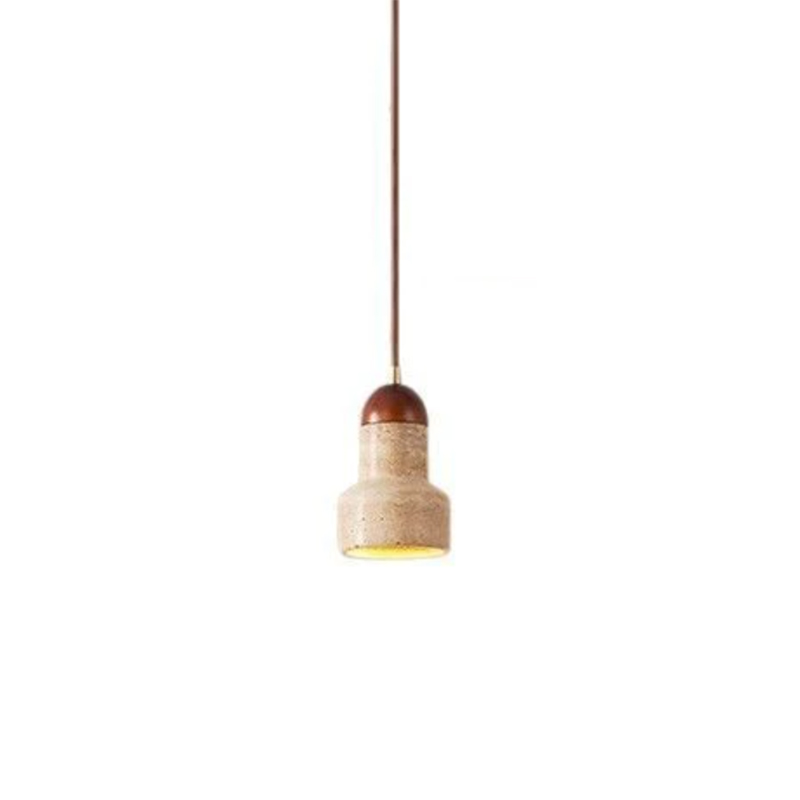 EPPL0716Modern Travertine Pendant Light