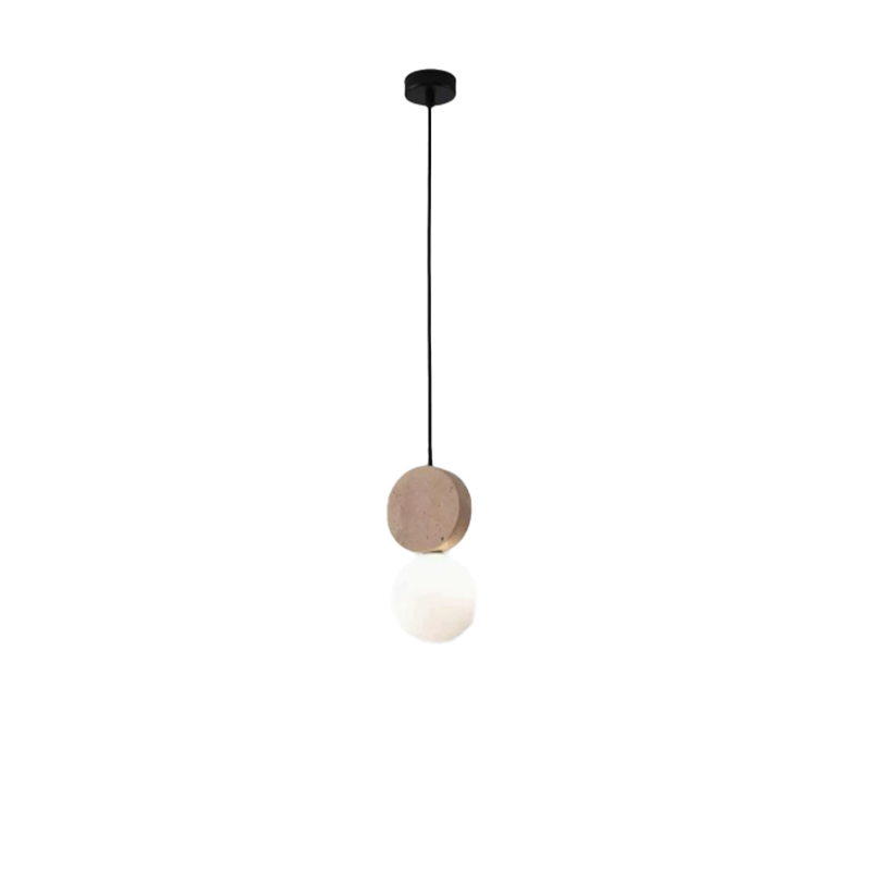 EPPL0804Modern Travertine Pendant Light