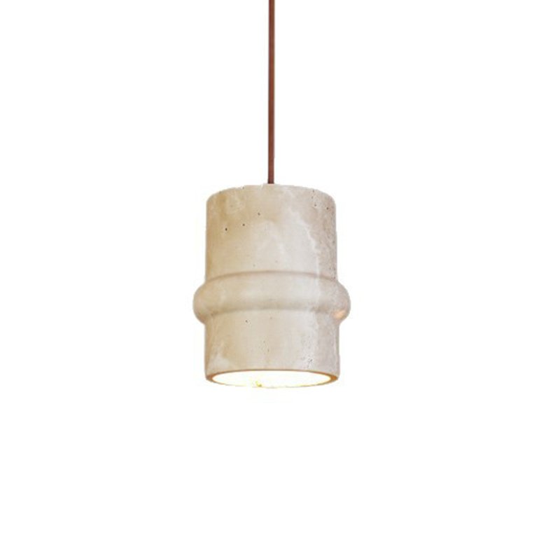 EPPL0809Modern Travertine Pendant Light