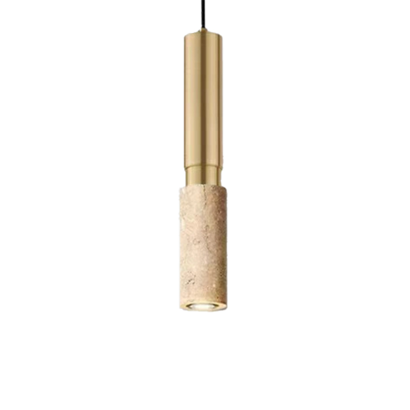 EPPL0820Modern Travertine Pendant Light 