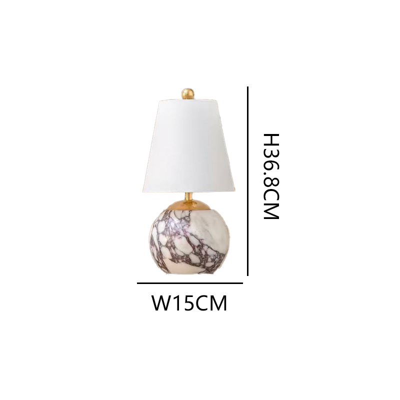 EPTL0867Luxury Marble Table Lamp