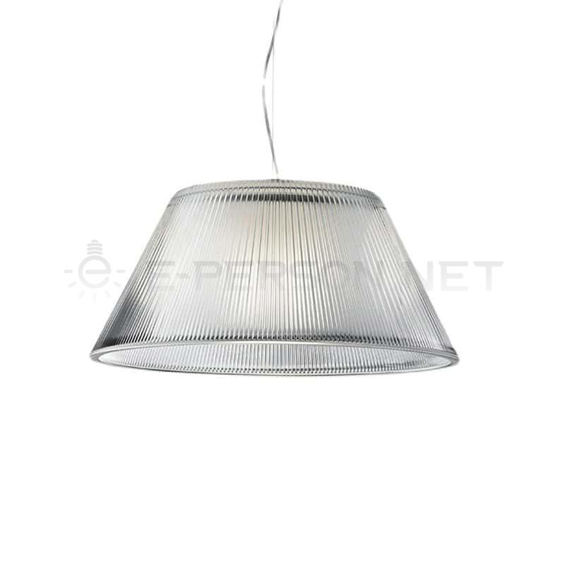 EPPL0948Large Modern Ribbed Glass Pendant Light