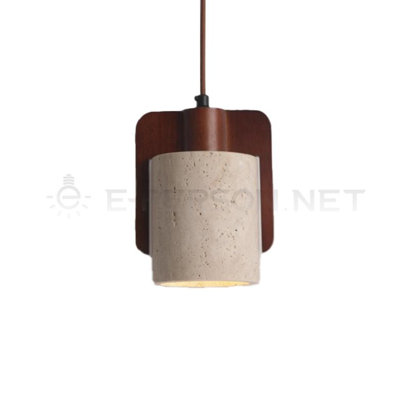 EPPL0969Modern Travertine Pendant Light