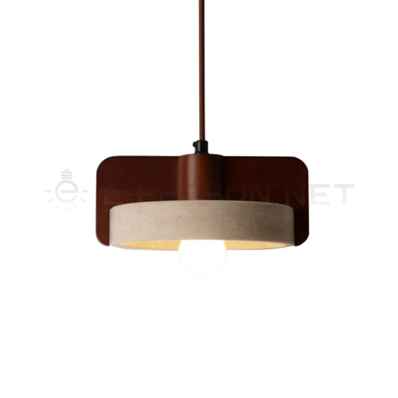 EPPL1033Luxury Travertine Cylinder Pendant Lamp