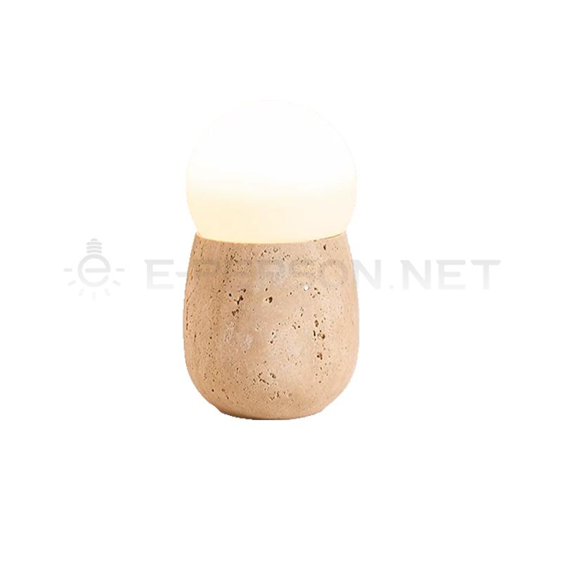EPTL0986Portable Cordless Stone Table Lamp