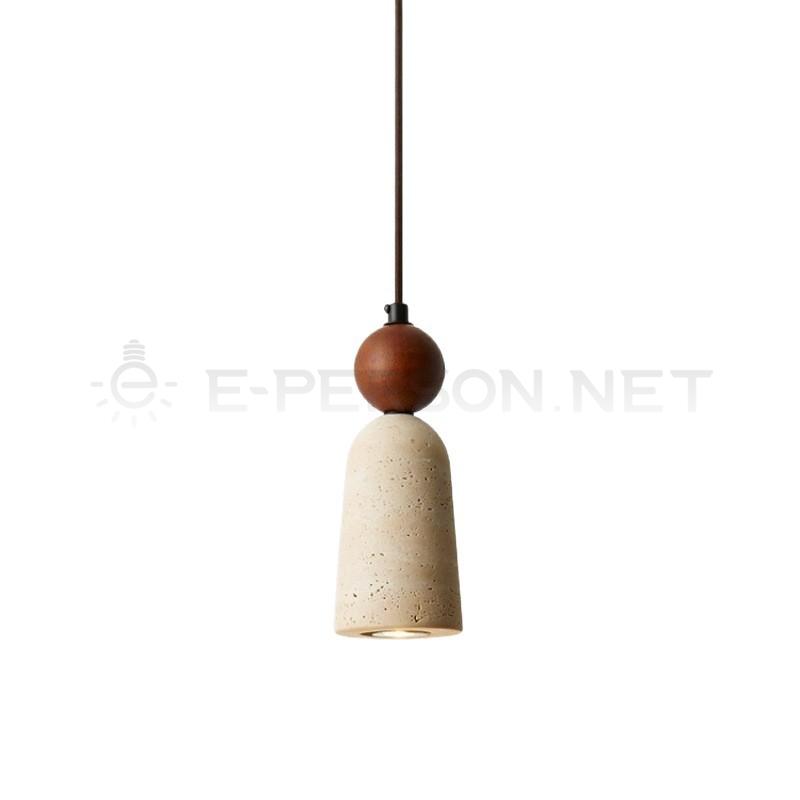 EPTL0998Modern Travertine Pendant Light