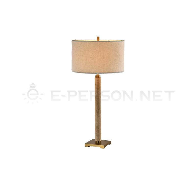 EPTL1010Modern Travertine Table Lamp
