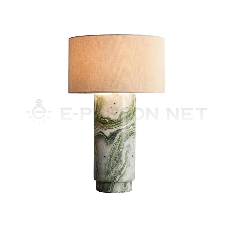 EPTL1053Luxury Green Marble Table Lamp