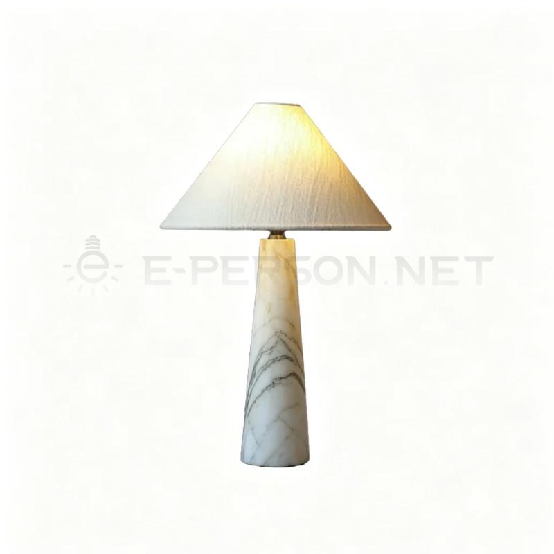 EPTL1076Natural White Marble Table Lamp