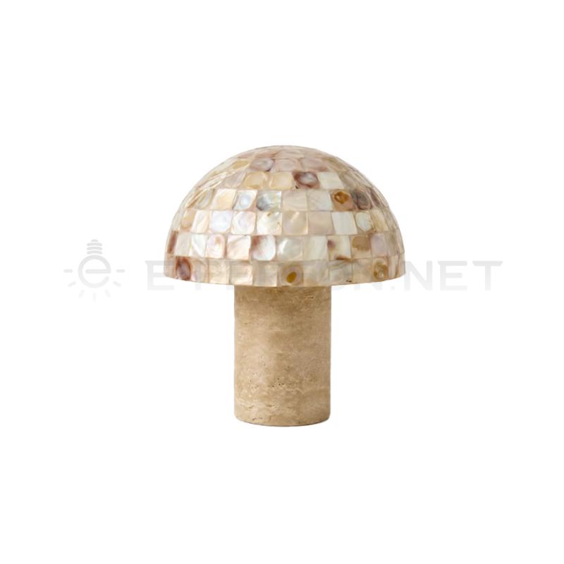 EPTL1105Luxury Natural Shell Mosaic Table Lamp