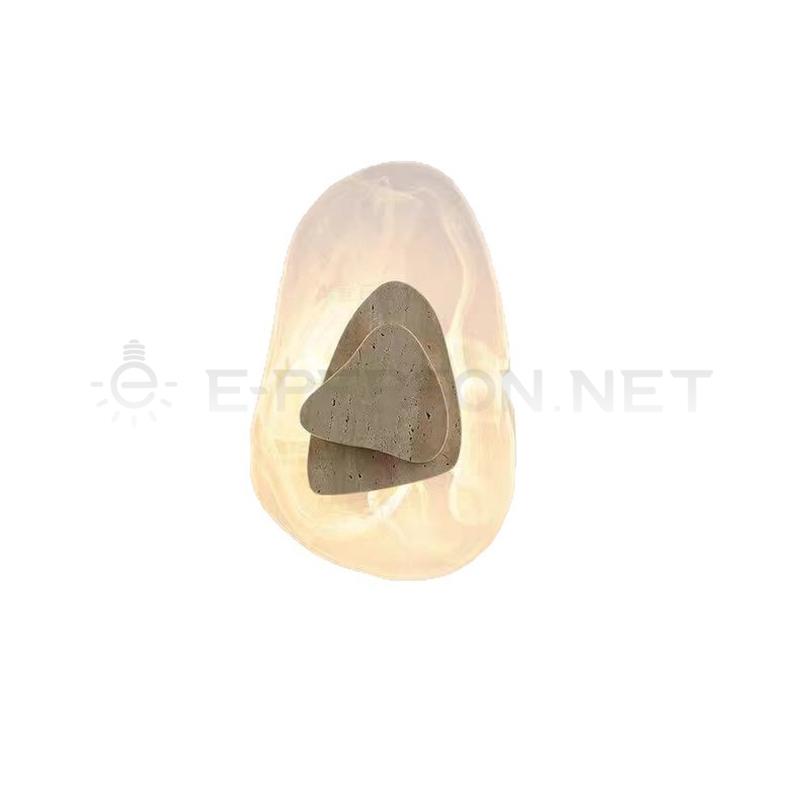 EPWL0978Natural Travertine Wall Lamp