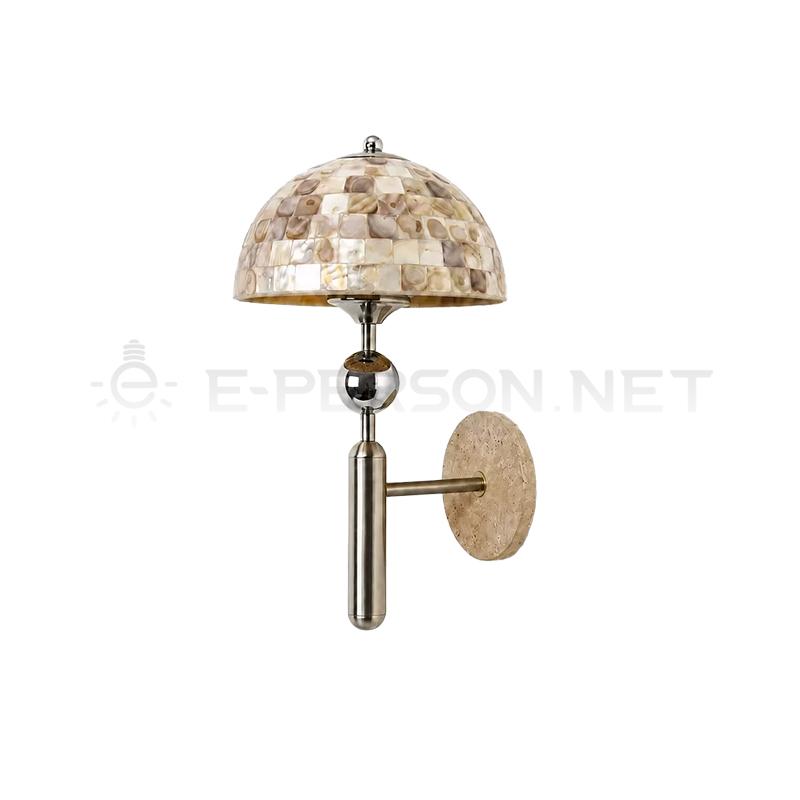 EPWL1109Modern Luxury Natural Shell Mosaic Wall Lamp